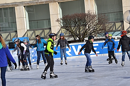 2014 - Klasse 5b beim Eislaufen